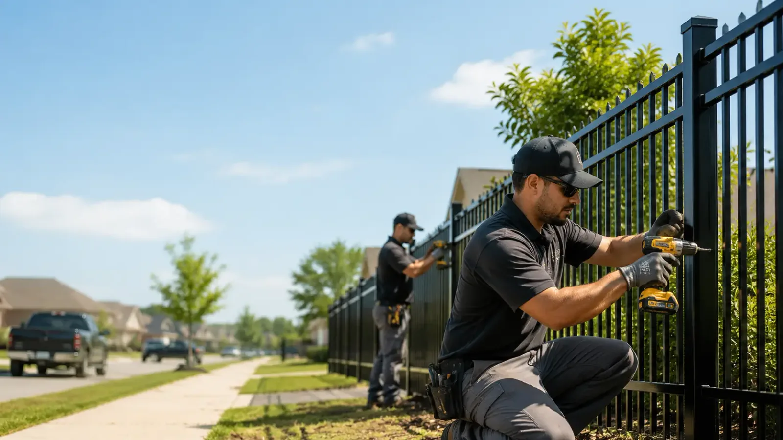 Metal Fence Installation in Burlington, IL